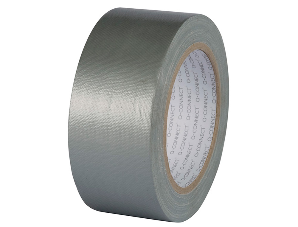 RUBAN ADHESIF AMERICAIN Q-CONNECT SUPER RESISTANT IMPERMEABLE REPARE PROTEGE COLLE MULTI-USAGE 170 MICRONS 48MMX25M