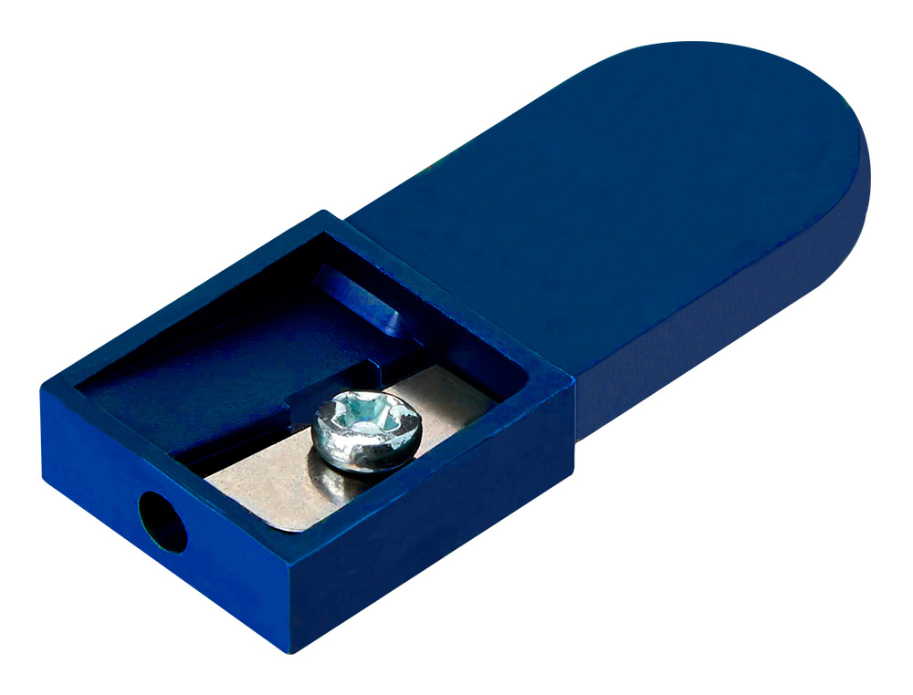 TAILLE-MINE LIDERPAPEL SUPPORT LATRAL MINES 2MM COLORIS NOIR