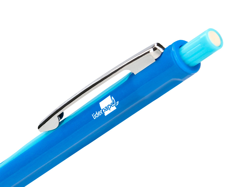 PORTE-MINE LIDERPAPEL PLASTIQUE 0.5MM CORPS PLASTIQUE GRIP CAOUTCHOUC MINES INCLUSES COLORIS ASSORTIS