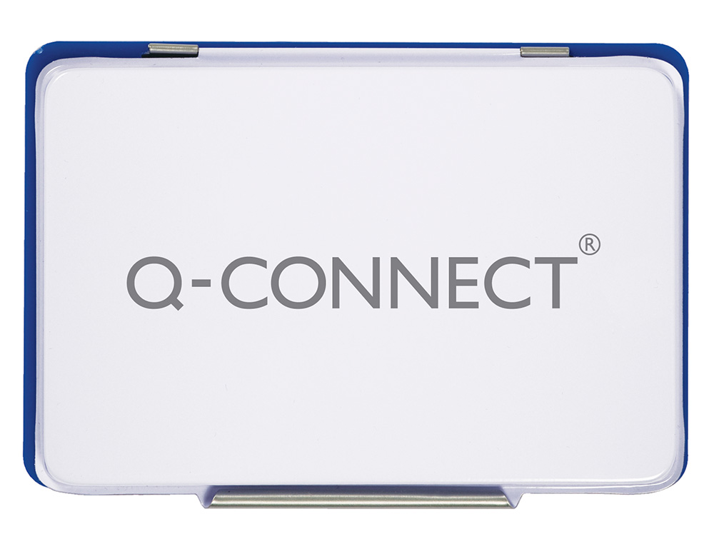 RECHARGE TAMPON Q-CONNECT ÉCONOMIQUE Nº2 110X70MM BLEU
