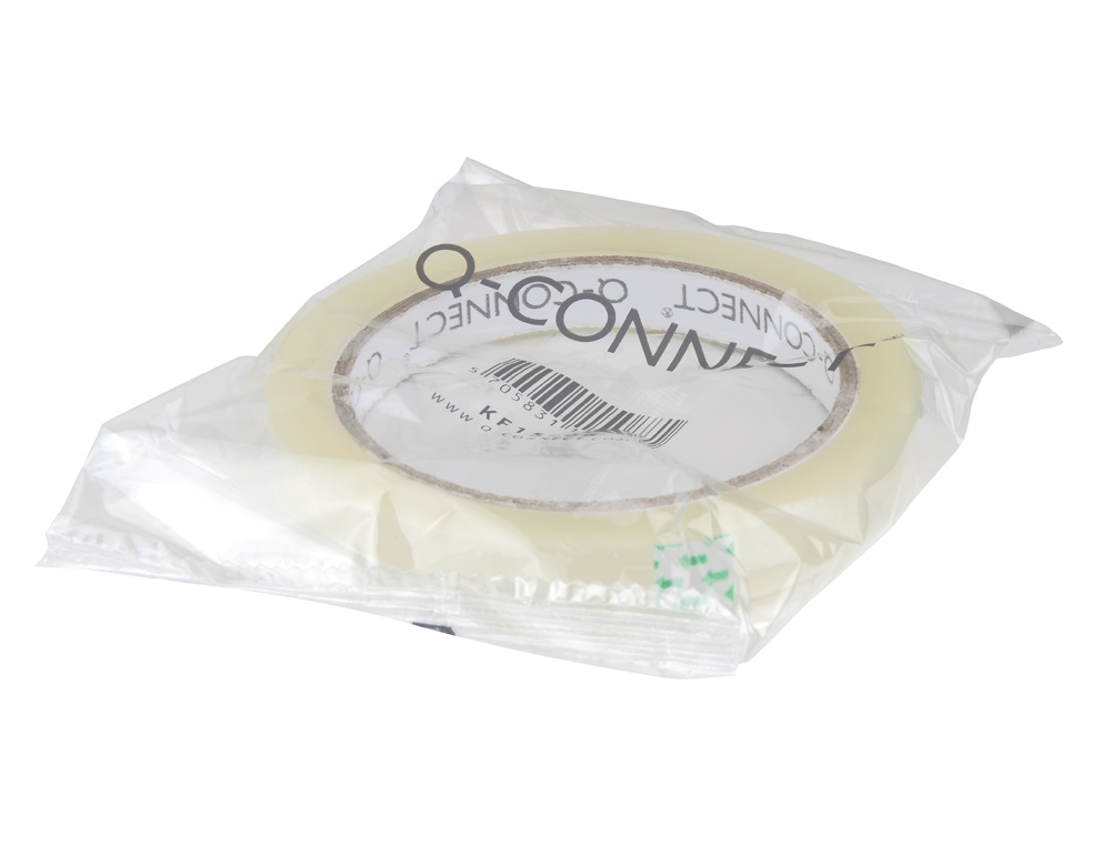RUBAN ADHSIF Q-CONNECT 66MX12MM SACHET CELLOPHANE