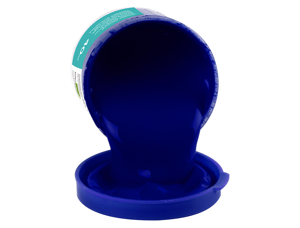 GOUACHE SCOLAIRE LIDERPAPEL COLORIS BLEU OUTREMER POT 40ML