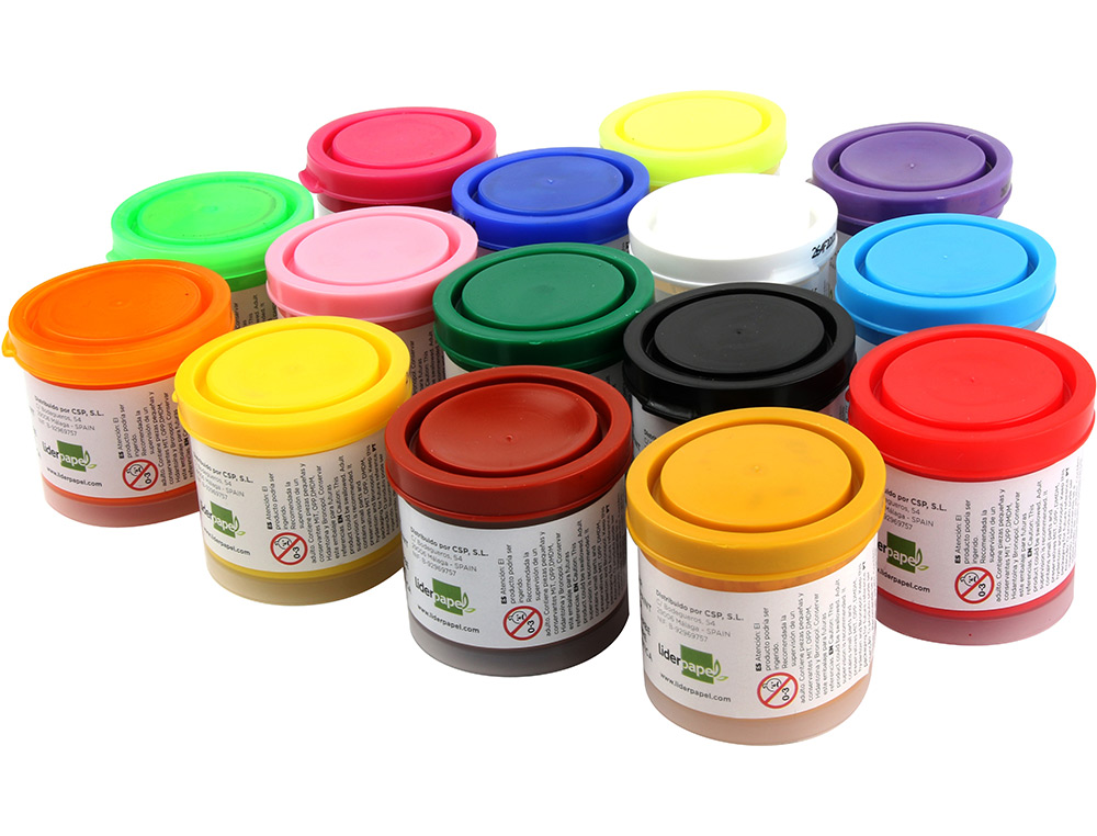 GOUACHE SCOLAIRE LIDERPAPEL COLORIS ROSE POT 40ML