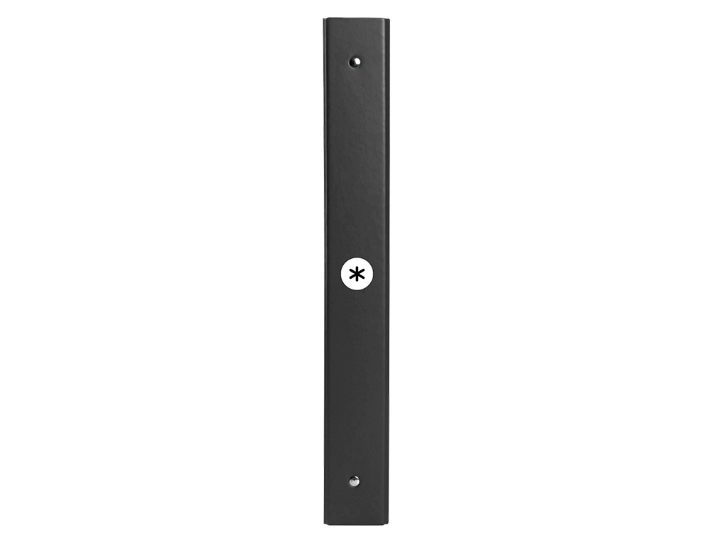 CLASSEUR ANTARTIK 4 ANNEAUX RONDS 25MM A4 CARTON REMBORDE COLORIS NOIR