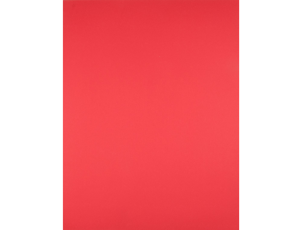 PAPIER CARTONNE LIDERPAPEL 50X65CM 240GR COLORIS ROUGE PAQUET 25 FEUILLES
