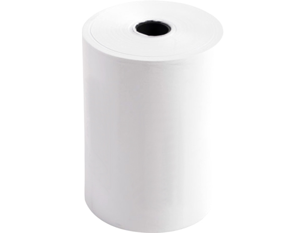 BOBINE THERMIQUE Q-CONNECT 80MM LARGEUR X 60MM DIAMETRE 55GR SANS BISPHENOL A