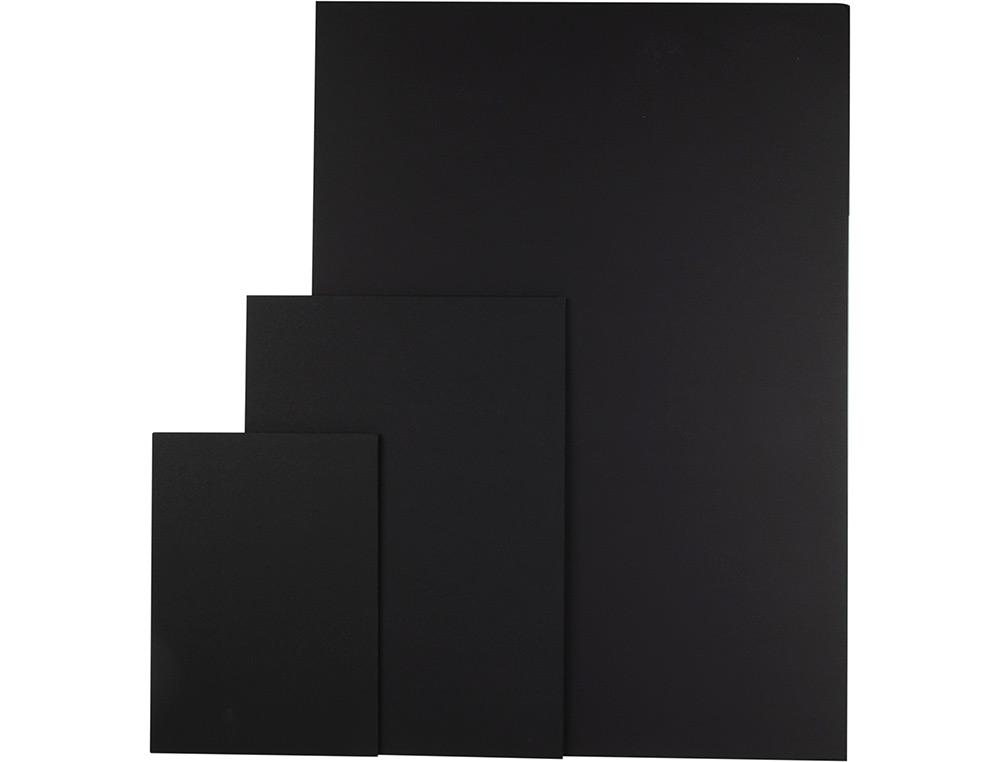 CARTON ENTRECOLLE LIDERPAPEL 50X70CM EPAISSEUR 5MM         UNICOLORE NOIR