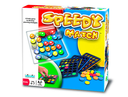 JEU CULTURE CLUB SPEEDY MATCH REPRODUCTION FORME ET LOCALISATION DE PIONS