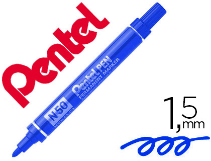 Marqueur permanent N60 - Bleu PENTEL N60-C Dessin et écriture