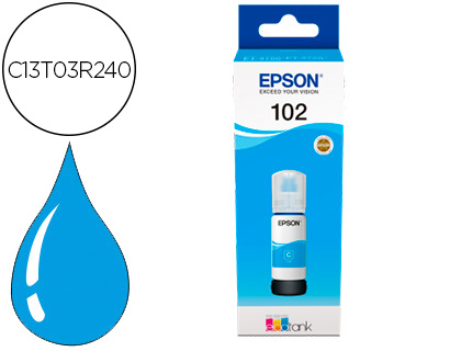 Epson printcartridge cyan (C13T03R240, 102)