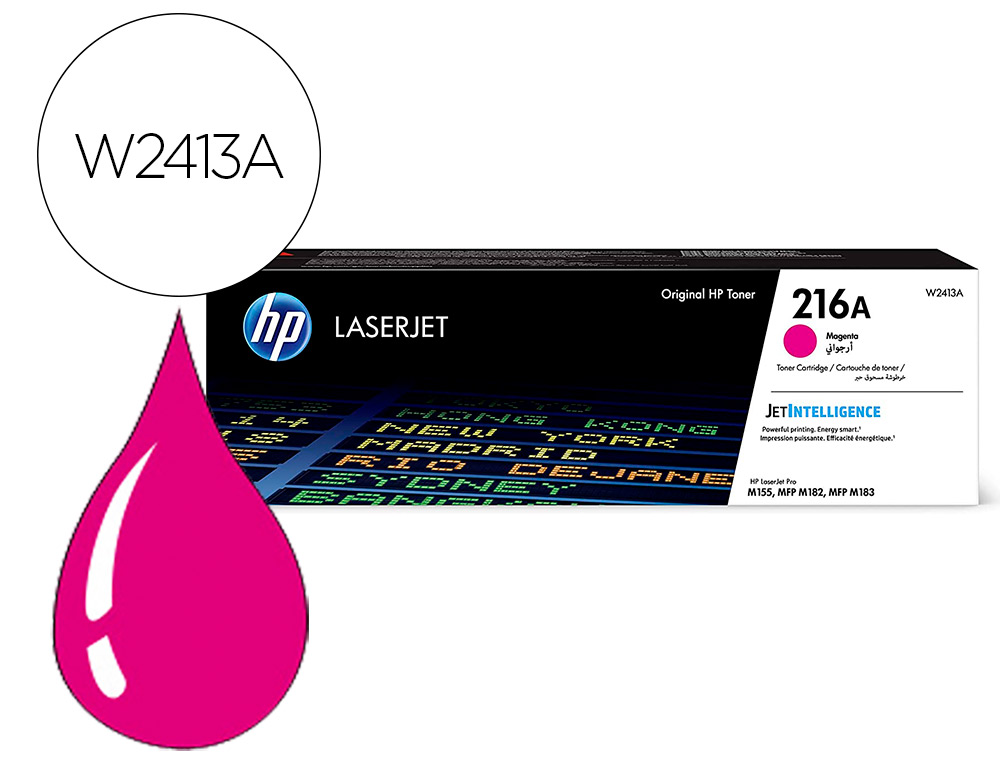 TONER LASER HP 216A COULEUR MAGENTA 850 PAGES