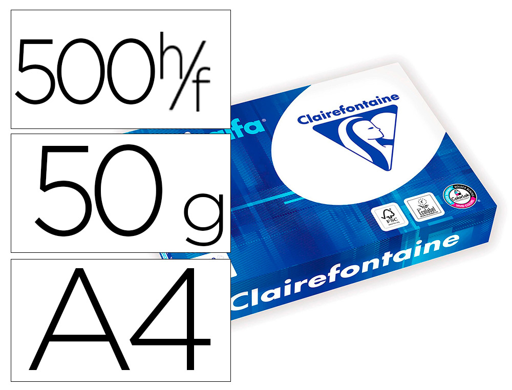 Rame A4 - 80g - Caramel - CLAIREFONTAINE (500 f.) - Ref:1879