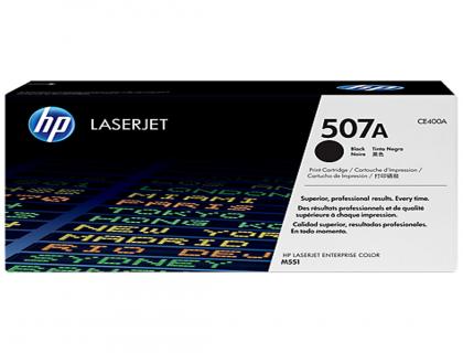 CARTOUCHE HP 507A COULEUR NOIR 5500 PAG