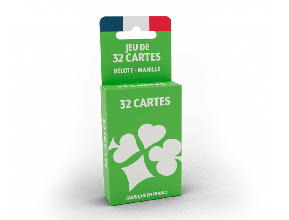 JEU DE 32 CARTES CARTAMUNDI BASIC ECOPACK