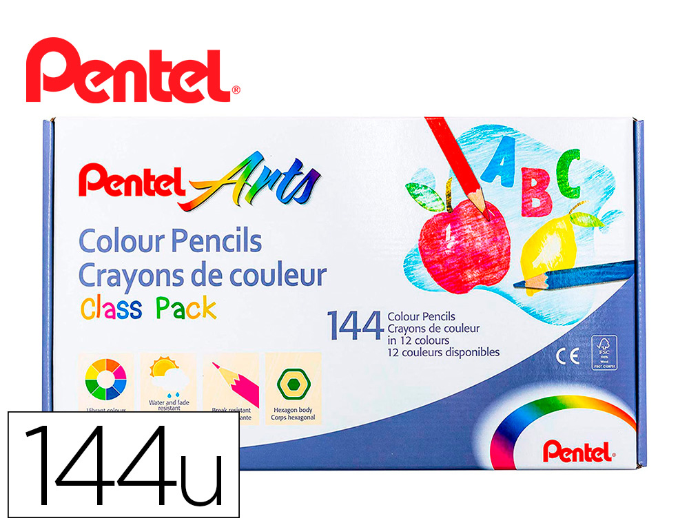 BIC Kids Boîte de Coloriage, 60 Crayons de Couleur, 60 Feutres de  Coloriage, Boîte de 120 Unités & Kids Visacolor XL Feutres de Coloriage  Pour Enfants à Pointe Large - Couleurs Assorties