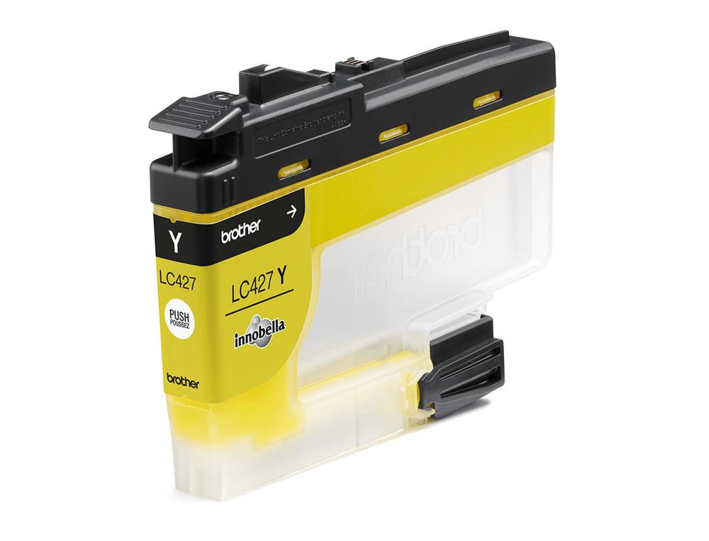 CARTOUCHE JET D'ENCRE BROTHER LC427Y 1500 PAGE COULEUR      JAUNE