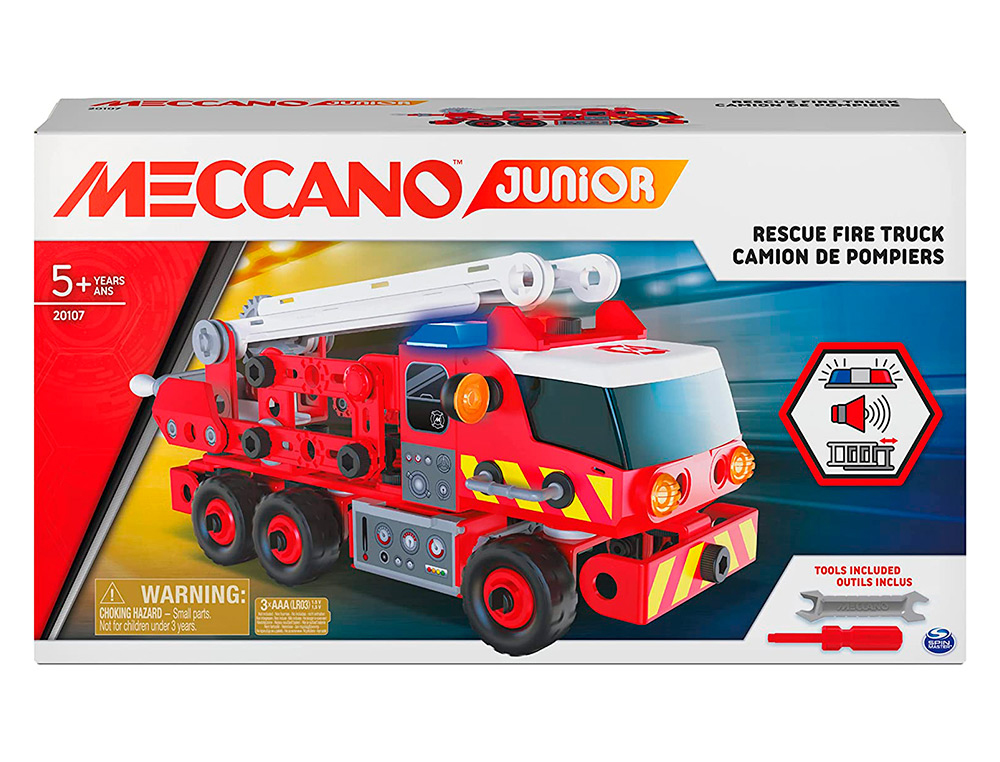 JEU DE CONSTRUCTION MECCANO CAMION DE POMPIERS 150 PI CES