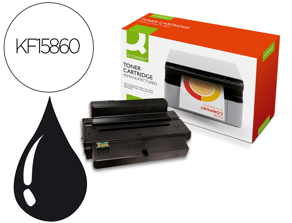 TONER Q-CONNECT COMPATIBLE IMPRIMANTE SAMSUNG            MLT-D205S/ELS ML3310, 3710,   SCX4833, 5637, 5737, 5739