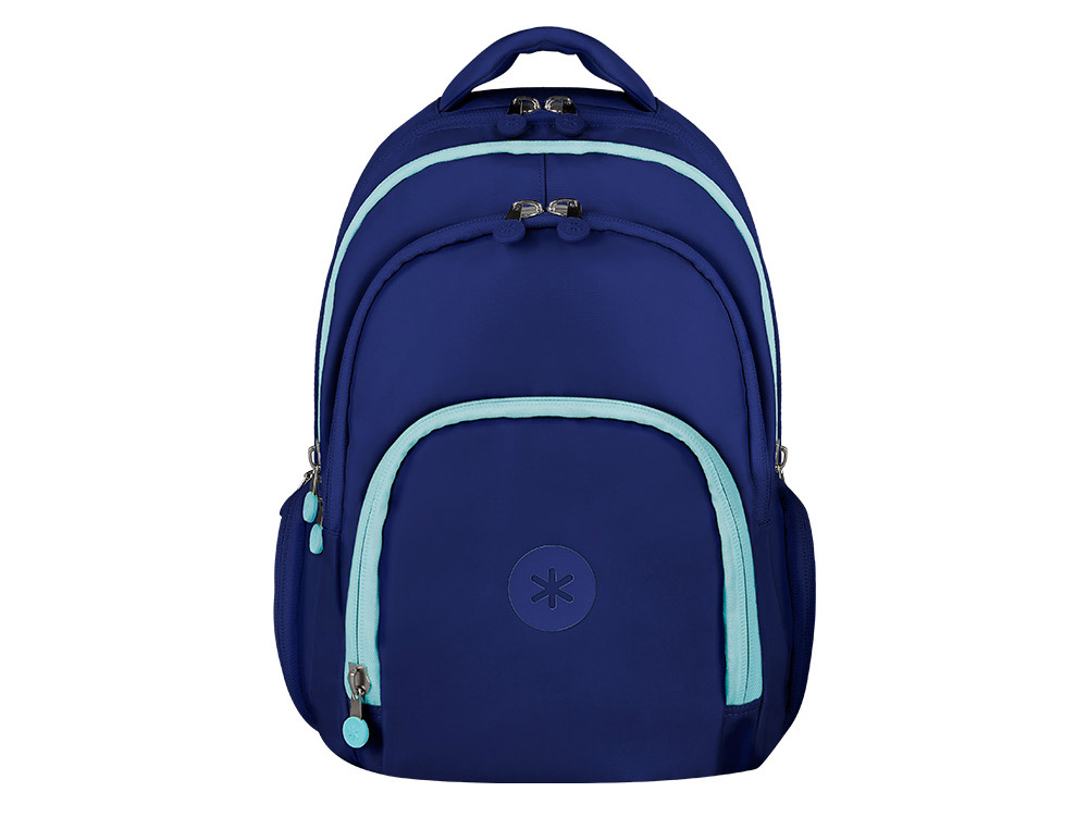 SAC A DOS ANTARTIK 3 COMPARTIMENTS MODELE FUSION   FLEX 19L 450X160X300MM        COLORIS BLEU MARINE