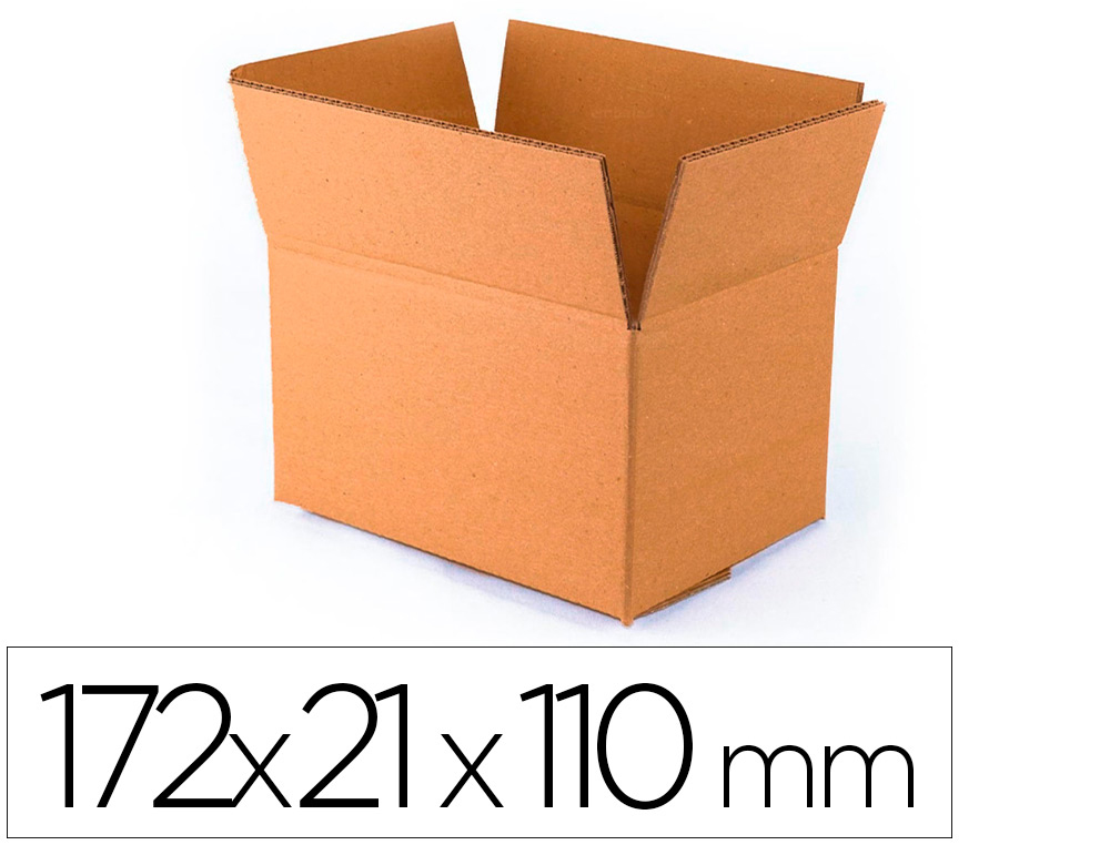 CAISSE AMERICAINE Q-CONNECT ULTRA-RESISTANTE CARTON       RECYCLE DOUBLE CANNELURE 7MM  172X217X110MM