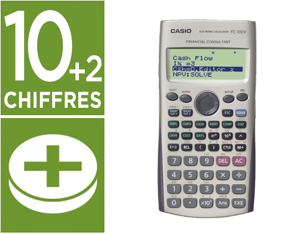 Calculatrice financière Casio