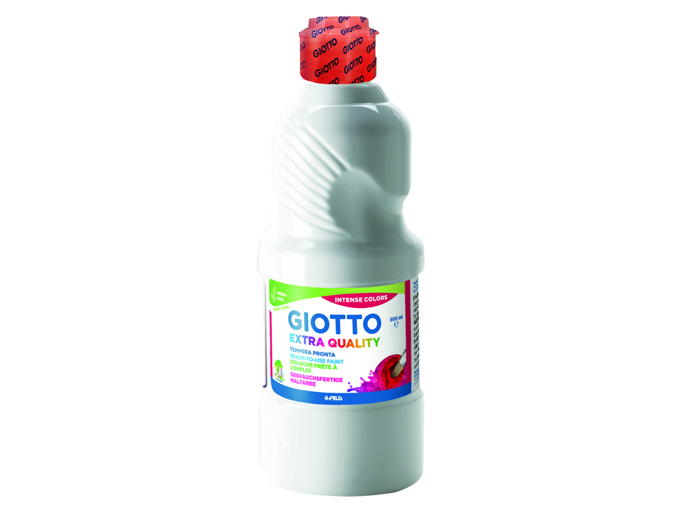 GOUACHE GIOTTO FLACON 500ML COLORIS BLANC