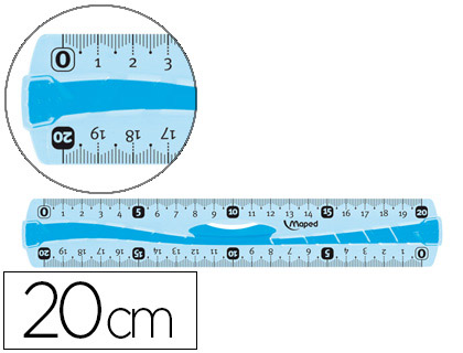 HYPERBURO  DOUBLE DÉCIMÈTRE MAPED FLEX 20CM INCASSABLE