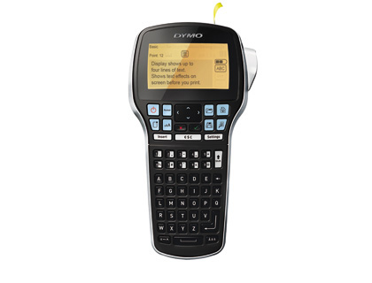 TITREUSE DYMO LABEL MANAGER 420P CLAVIER ABC 180DPI 4 LIGNES 8 POLICES 7 TAILLES 12 STYLES 8 BORDURES 104X215X57MM