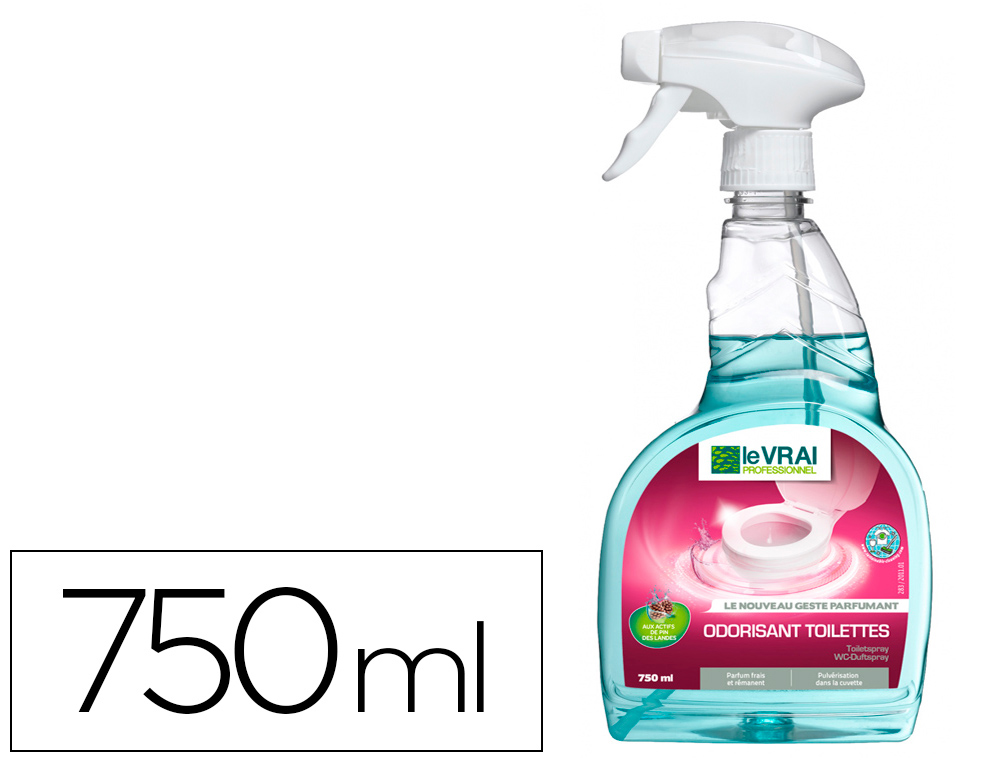 Spray WC Le Vrai - 750 ml, tous les services généraux sur