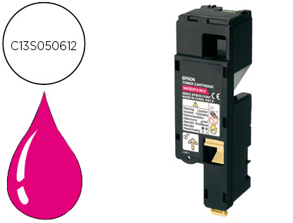 TONER LASER EPSON S050612 C13S050612 COULEUR MAGENTA 1400P