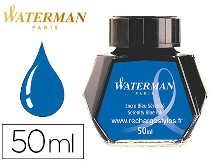 HYPERBURO  ENCRE WATERMAN BLEUE FLACON 50ML