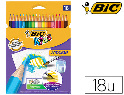 HYPERBURO  FEUTRE BIC KIDS VISAQUARELLE ENCRE LAVABLE POINTE