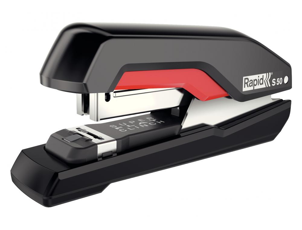 AGRAFEUSE RAPID SUPRME MTAL S50 24/6-26/6 COLORIS NOIR/GRIS