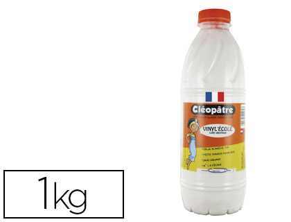 Colle vinylique Cléopâtre blanche 1 l