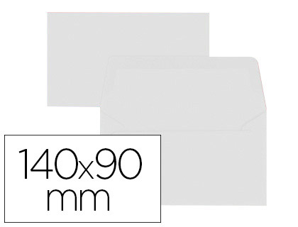 ENVELOPPE OXFORD VLIN 90X140MM 120G COLORIS BLANC TUI 20 UNITS
