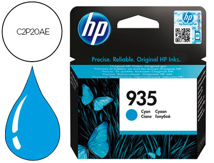 CARTOUCHE HP 935 JET D'ENCRE C2P20AE COULEUR CYAN 400P