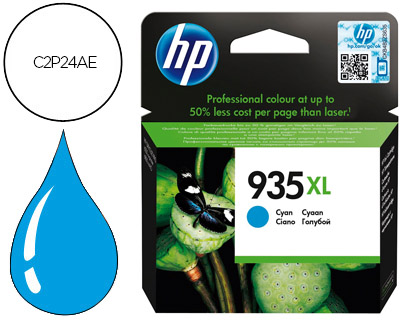 CARTOUCHE HP 935XL JET D'ENCRE C2P24AE COULEUR CYAN HAUTE CAPACIT 825P