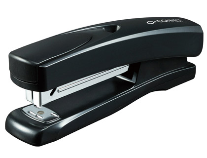 AGRAFEUSE Q-CONNECT MTALLIQUE 37X59X165MM 20 FEUILLES AGRAFES 22/6 ET 24/6 COLORIS NOIR