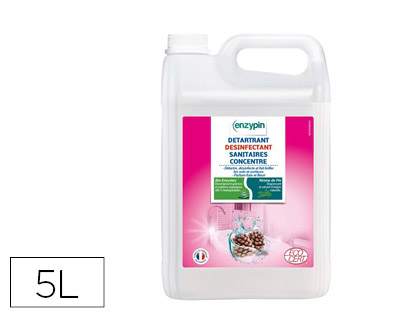 DTARTRANT ENZYPIN DSINFECTANT SANITAIRES CONCENTR BIDON 5L