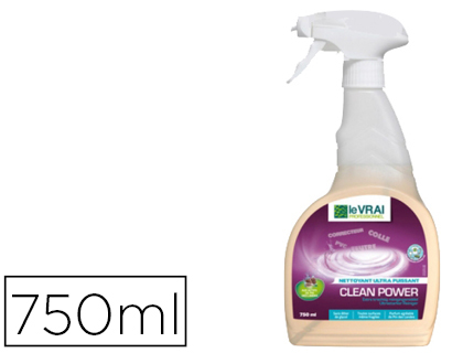 NETTOYANT ULTRA PUISSANT LE VRAI PROFESSIONNEL PAE CLEAN POWER PARFUM PINS DES LANDES SPRAY 750ML
