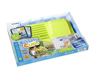 JEU MINILAND ACTIVITY EURO TRAY 77 PICES