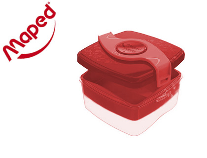 BOTE  DEJEUNER ET GOUTER MEDIUM MAPED PICNIK ORIGINS COLORIS ROUGE