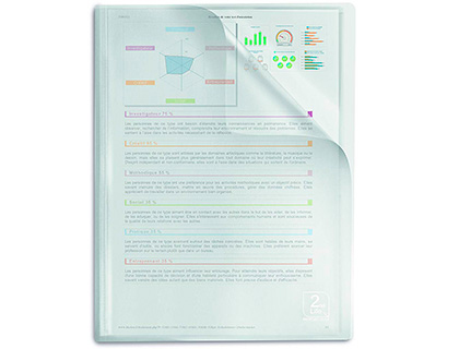 PROTGE-DOCUMENTS ELBA 2ND LIFE COUVERTURE POLYPROPYLNE TRANSLUCIDE 5/10E 20 POCHETTES 40 VUES INCOLORE