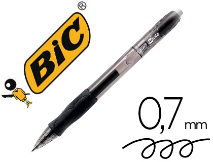 HYPERBURO  STYLO-BILLE BIC GELOCITY ORIGINAL POINTE MOYENNE 0,7MM