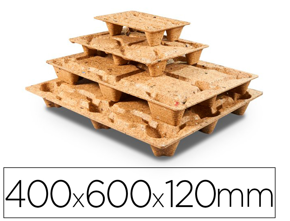 PALETTE MOULE ANTALIS AGRMENT SANITAIRE CONFORME NORME PEFC PROTECTION HUMIDIT 40X60X12CM CHARGE 250KG