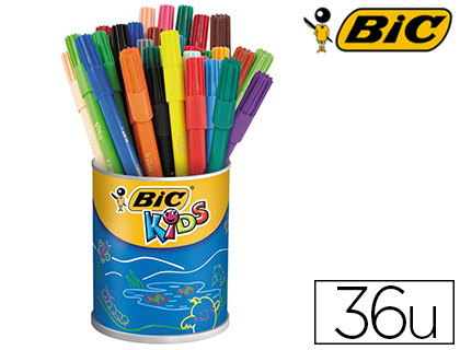 Classpack 96 feutres grosse pointe Bic Kids XL