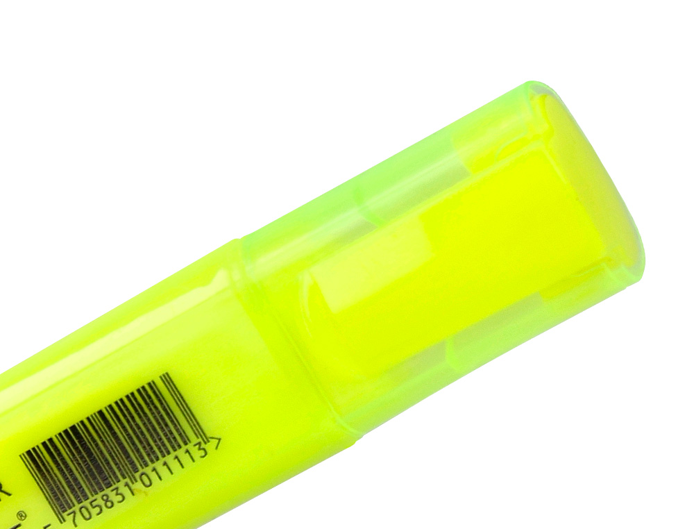 SURLIGNEUR Q-CONNECT TRAC 2/5 MM POINTE BISEAUTE COULEURS CLATANTES JAUNE