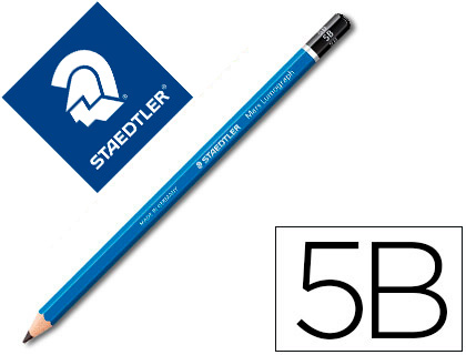 CRAYON GRAPHITE STAEDTLER MARS LUMOGRAPH 100 5B HEXAGONAL