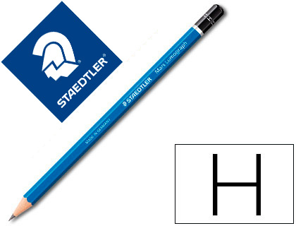 CRAYON GRAPHITE STAEDTLER MARS LUMOGRAPH 100 H HEXAGONAL