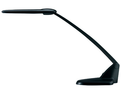LAMPE UNILUX BRIO FLUO BALLAST LECTRONIQUE BRAS DOUBLE ARTICUL COLORIS NOIR